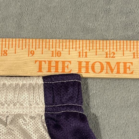 Y2k 2000s Shinny Dazzle Mesh Shorts Boys Medium 22x7 NBA Reebok Basketball Retro - Picture 7 of 10